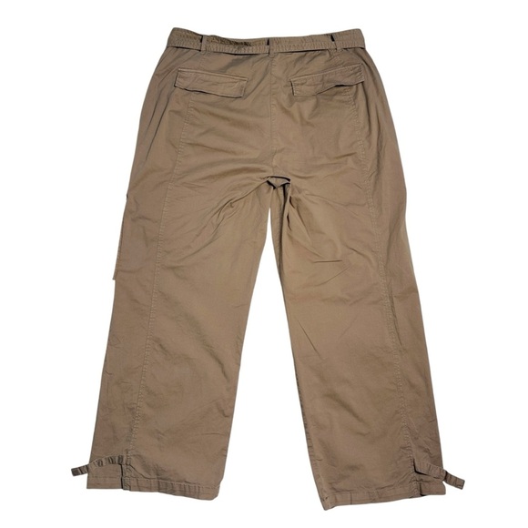 Pistola Tan Brown Nadine Belt Cargo Pants Womens 30 - Picture 9 of 9